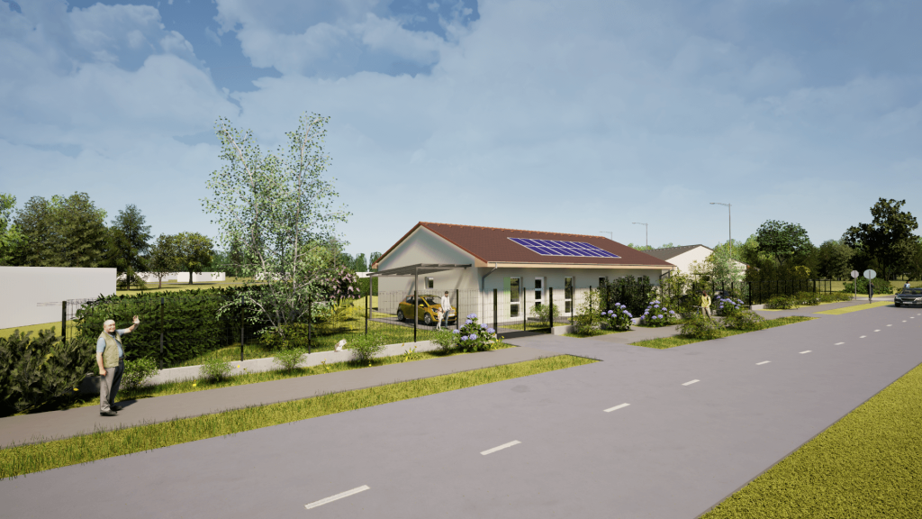 Stay Family Park Vámospércs látványterv