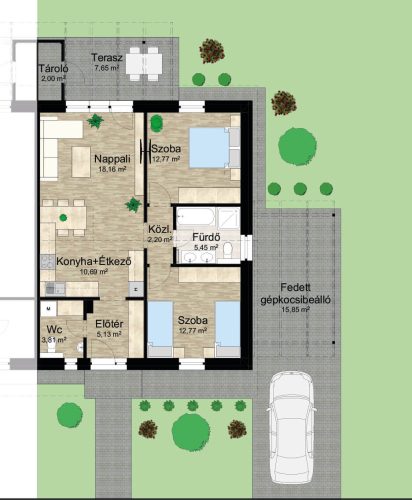 Stay Family Park Vámospércs Lakástípus 1