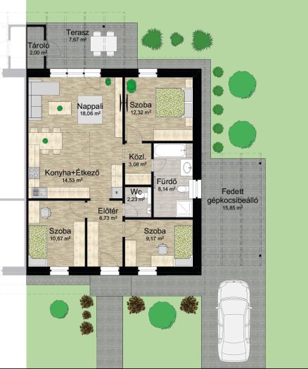 Stay Family Park Vámospércs Lakástípus 3